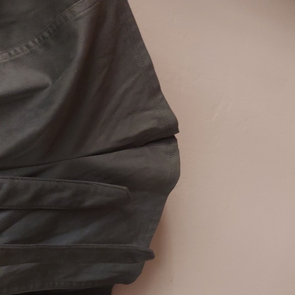 NO BOUNDARIES Junior Khaki Green Utility Romper - Picture 9 of 13